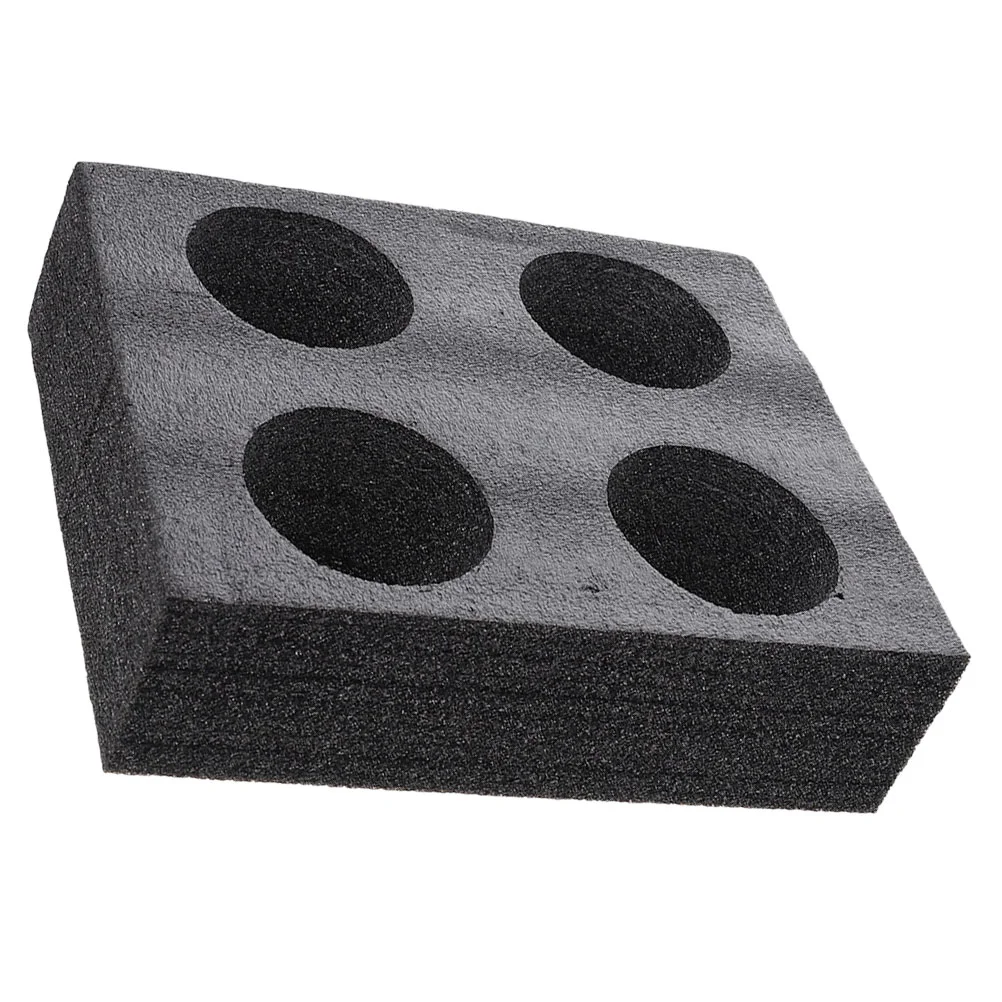 Four Hole Tea Holder Cup Carrier Takeout Packing Supply Drink Bottle Carrier Cup Trays Slots Tray Stand Beverage