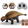Simulation Remote Control Dinosaur Ankylosaurus Creative Animal Novelty Puzzle Model Prehistoric Animal Model Christmas Gifts 3