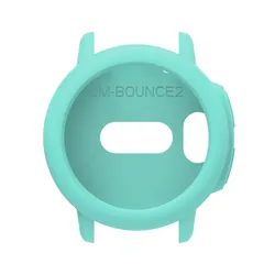 Soft Silicone Protective Shell for Smart Watch - Hollow Strap Bumper Accessory (Green)