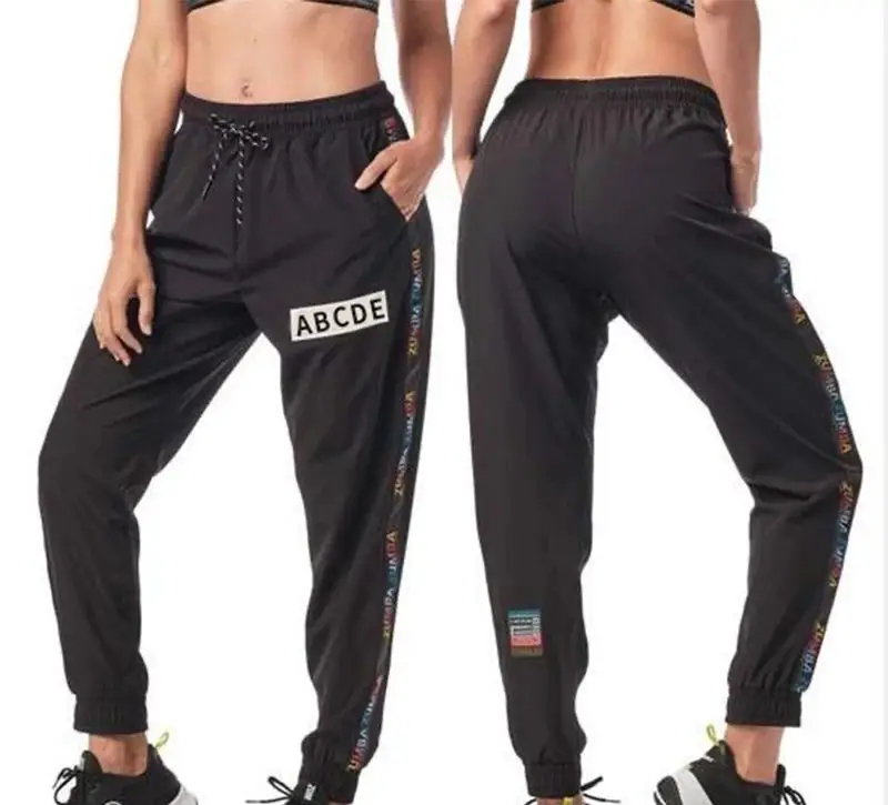 

ABCDE Fitness Dancing Running Casual Loose Men's and Women's Quick-drying Thin Trousers p0299