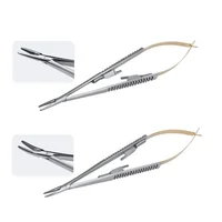 Dental Surgical Orthodontic Implant Castroviejo Needle Holders Tweezers Dental Pliers Dentistry Tool 3