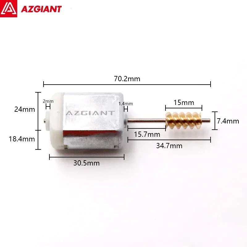 

Azgiant high quality replacement motor for SY-KY-H CW70 Tailgate Trunk Lock Motor