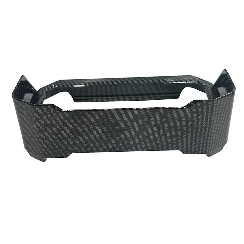 Carbon Black Sun Visor Instrument Hat - Motorcycle Cover Protection