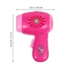 Children'S Pretend Hair Dryer Toy Kids Toys For Girls Simulation Miniature Home Appliance Washing Machine Electric Hair Dryer 5