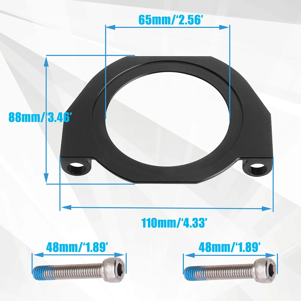 Crank Seal Serpentine Belt Guard Accessory Part For BMW 528i 335i 135i M2 S55 N54 N55 N52 7075 Aviation Aluminum Alloy