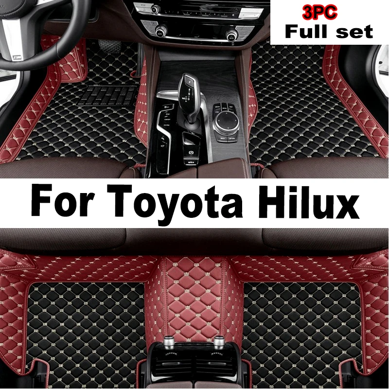 

Car Floor Mats For Toyota Hilux 2022 2021 2020 2019 2018 2017 2016 2015 2014 2013 2012 2011 2010 2009 Custom Carpets Cover Rug