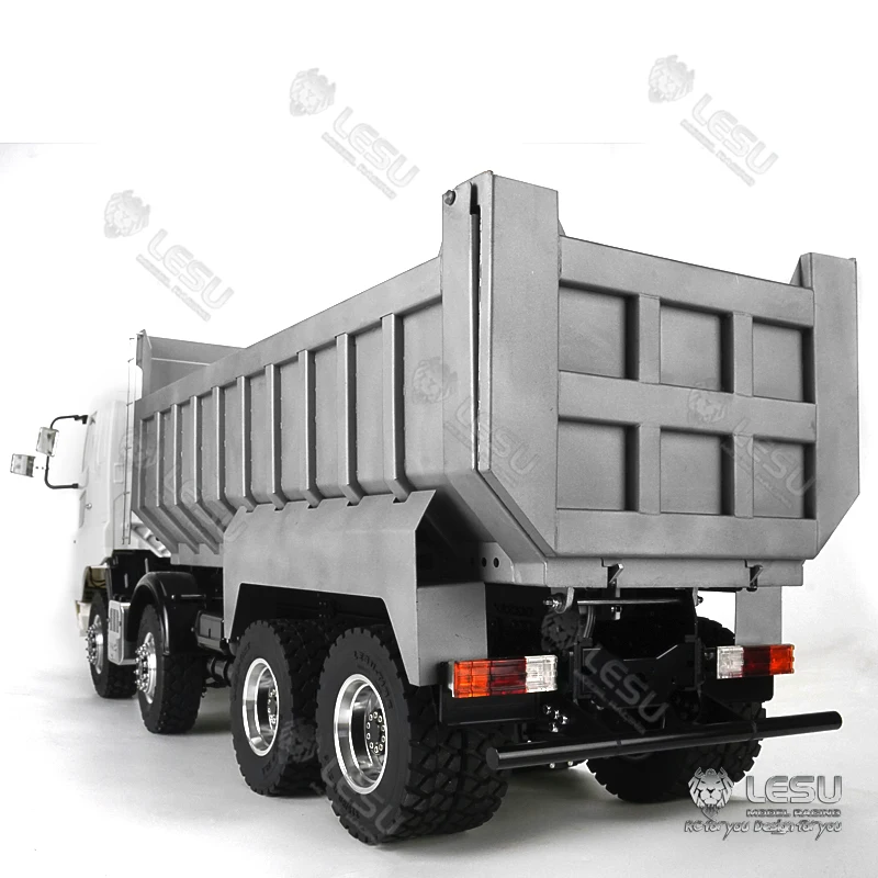 LESU 1/14 truck Tamiya LS-Z0012-8X8 hydraulic dump truck model 2
