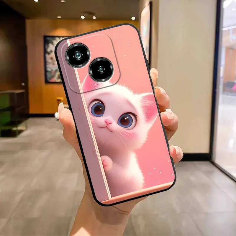 Fashion Soft Silicone Shockproof Butterfly Marble Black TPU Phone Case