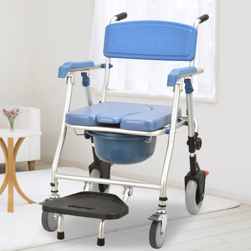 rehabilitation height adjustable custom design portable folding human commode chair cushion seat toilet chair for elderly 6
