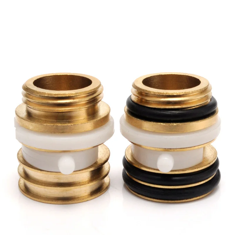 1PCS Kitchen Faucet Outlet Pipe Base Screw Spring Connection Core Tap Connect Joint for Kitchen Bathroom Hardware Accessories