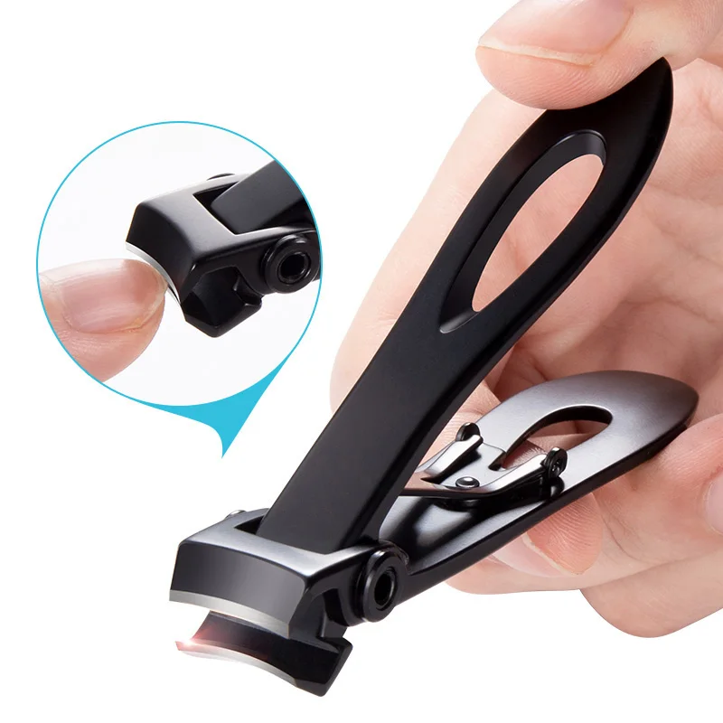 1 PCS Stainless Steel Nail Clippers Cutter Trimmer Manicure Scissors Thick Hard Toenail Fingernail Pedicure Tools toe nail clipper,nail clipper set,nail clipper,nail scissors set,nail clippers,manicure nail clipper set,nail clippers kit