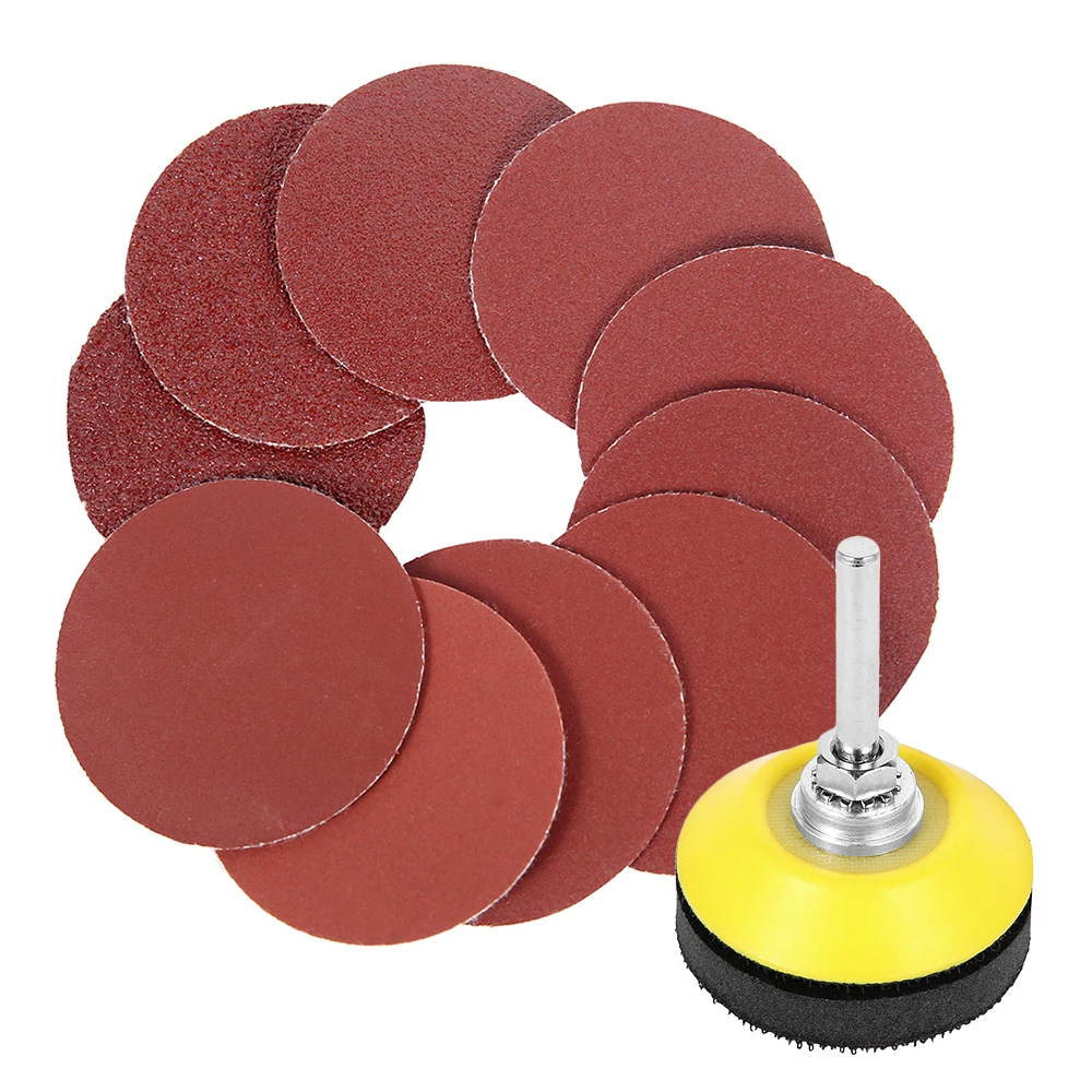 279-tlg. Schleifscheiben-Set Für Bohrmaschinen - Körnung 80-3000 Mit Trägerplatten