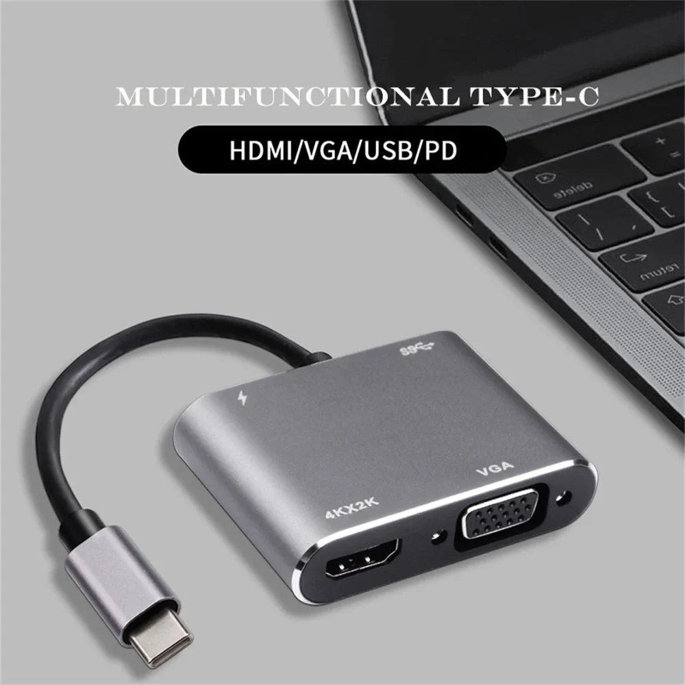 Adaptador USB C a HDMI para teléfono a TV, Hub Android, adaptador  multipuerto USB-C digital AV, convertidor tipo C a HDMI a adaptador de  teléfono para