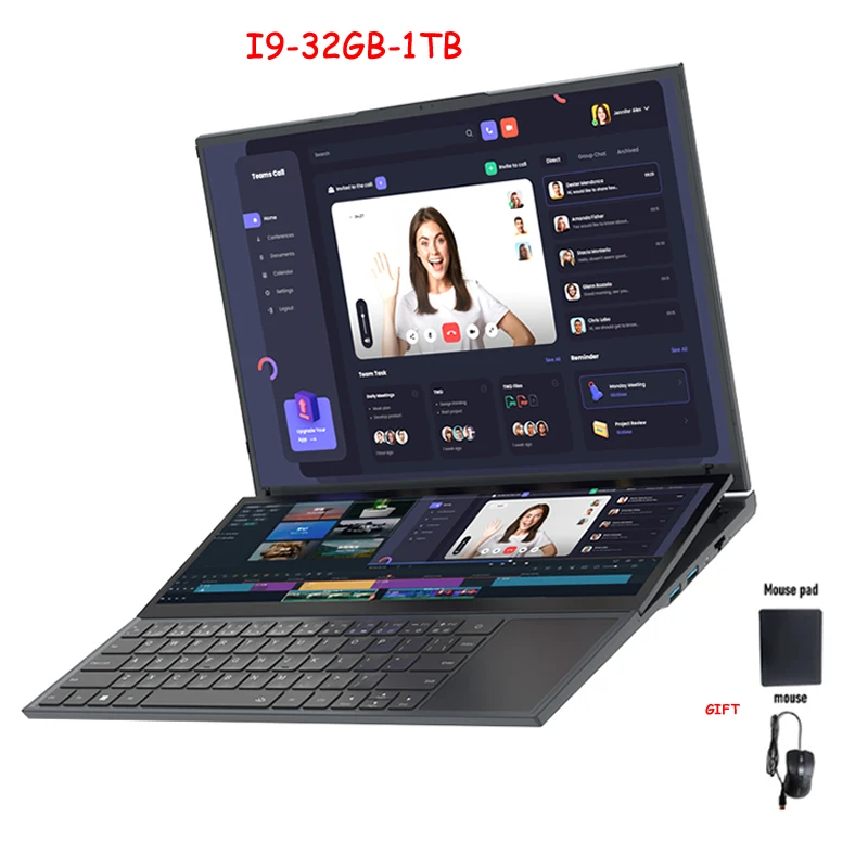 ノートパソコン Intel Core i7-9750H Windows11 ノートブック ダブル