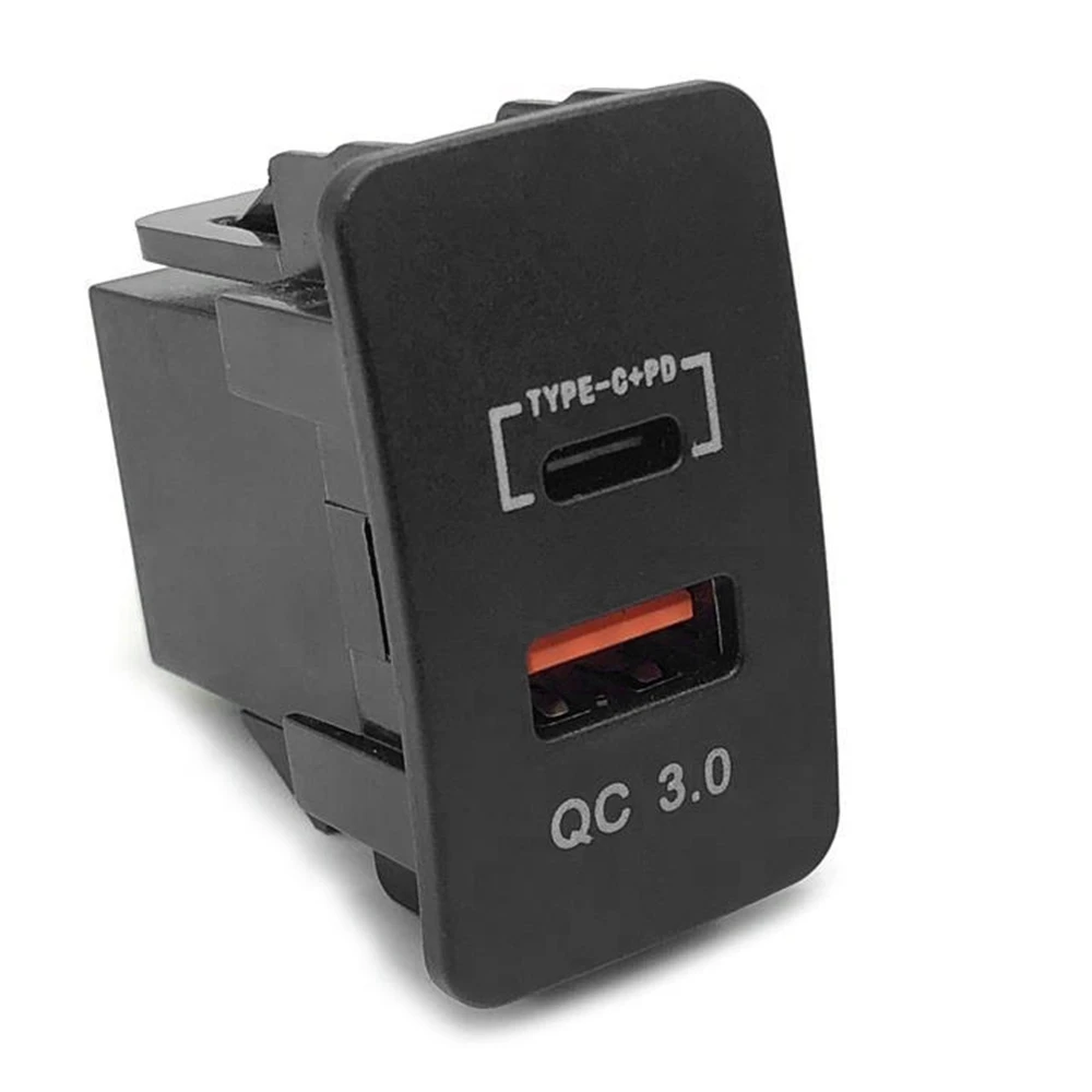 USB   , QC3.0 C Ÿ + PD ú , LED а, ȥ ú ڵ HR-V  Ƽ, 36W