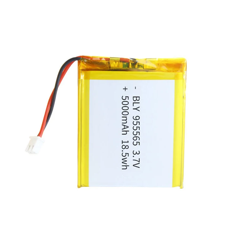 3.7V 5000mAh 955565 Polymer Lithium Battery Lithium Ion Battery For Power Bank GPS Real Capacity