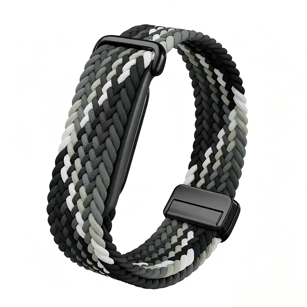 Magnetic Nylon Braided Breathable Sport Wristband Bracelet