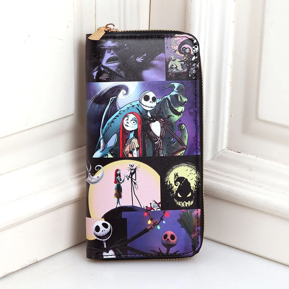 New Nightmare Before Christmas Jack Skellington Sally Wallet