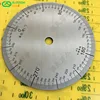 Diameter 90mm, Inner Hole 8mm Thickness 2mm 360 Degree Stainless Steel Dial Scale Disc Stainless Steel Decorative Plate 5