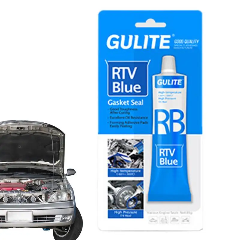 

Strong Adhesive Glue Equipment Repair Paste RTV Car Motor Gap Seal Glue High Temperature Sealant Neutral Silicone Gasket