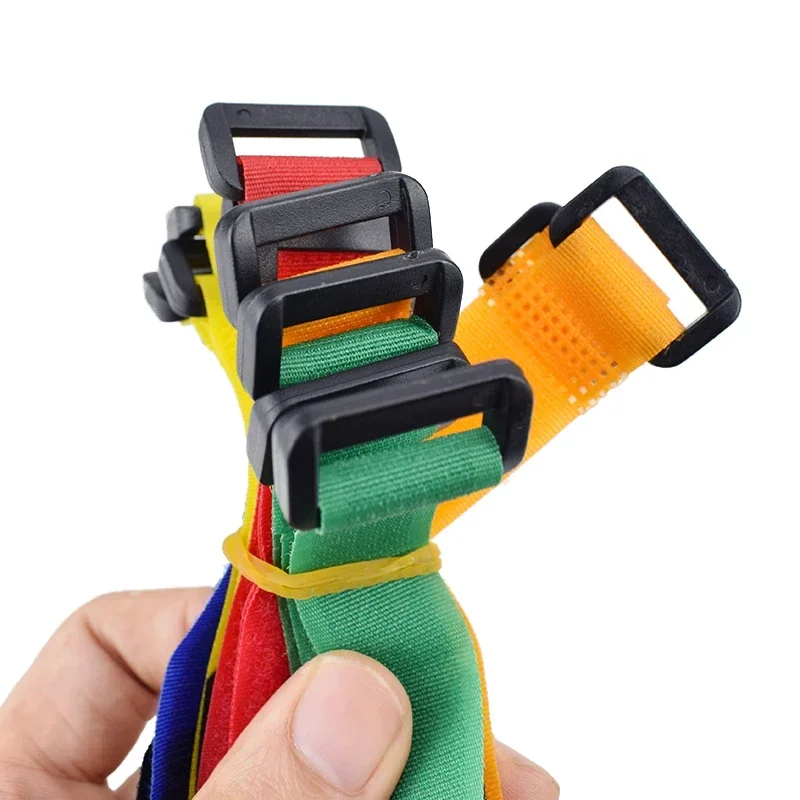 Bicycle handlebar strap 5pcs/lot Bicycle Handlebar Strap Holder Cycling Flashlight Tie Rope Bandages Universal Nylon Sticky Tie Fixed Items