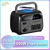 500W Portable Power Station 345.6Wh 108000mAh Solar Generator LiFePo4 Battery 110V 220V Energy Storage Supply Camping Outdoor ﻿ 1