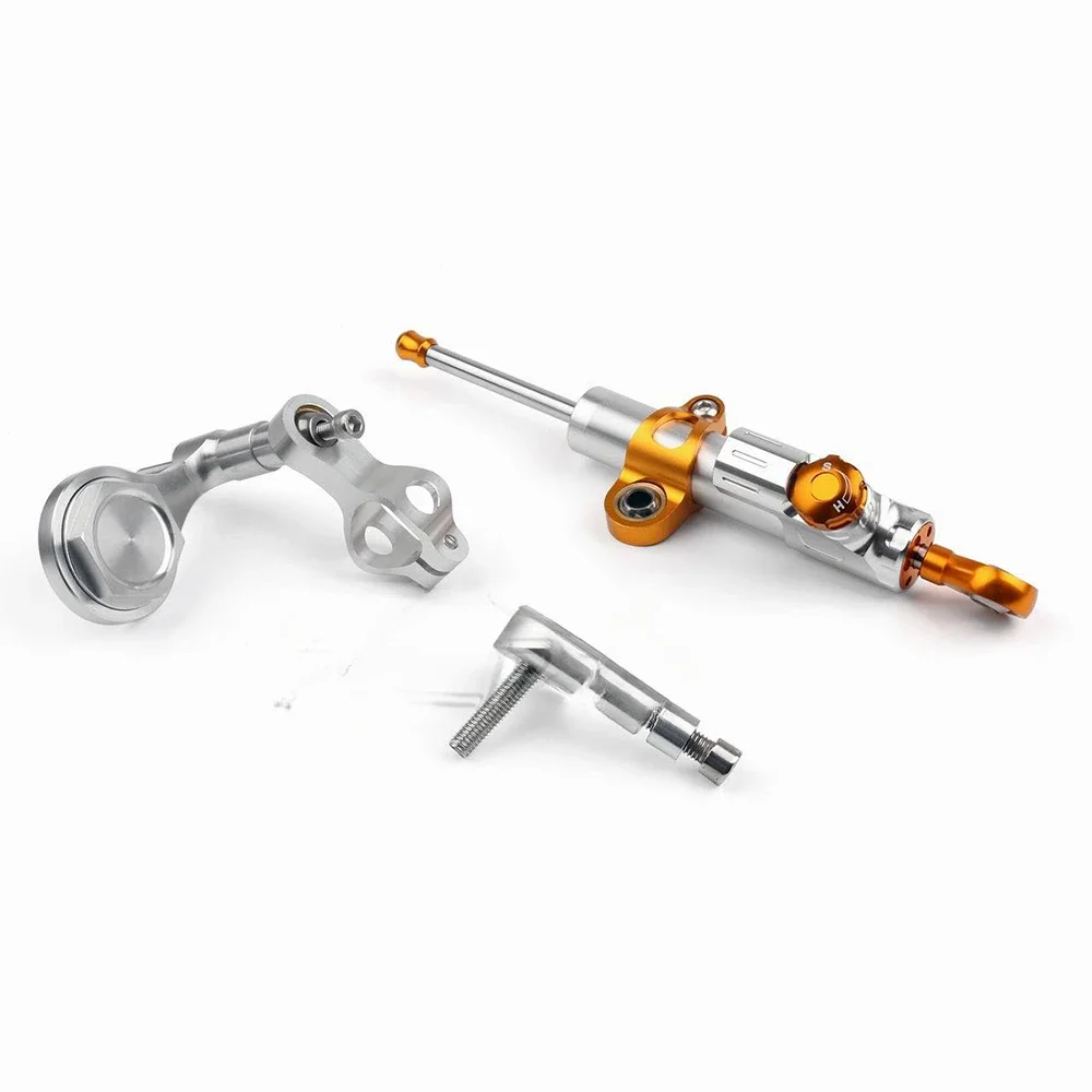 

r Reversed Safety Control CNC Motorcycle Steering Damper Stabilizer Bracket Mount for YZF R1 (08-12) R6 (06-12)custom
