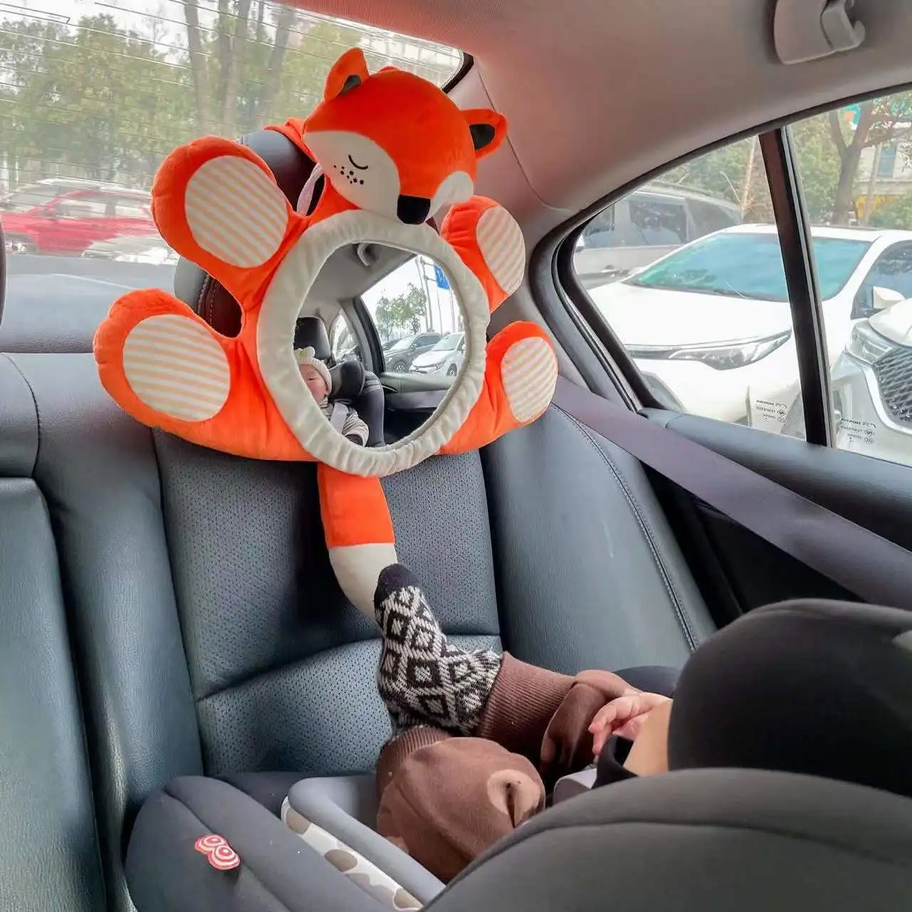 Baby observation mirror reflector car child safety seat rearview mirror car observation hanging decoration car rearview mirror,car baby mirror