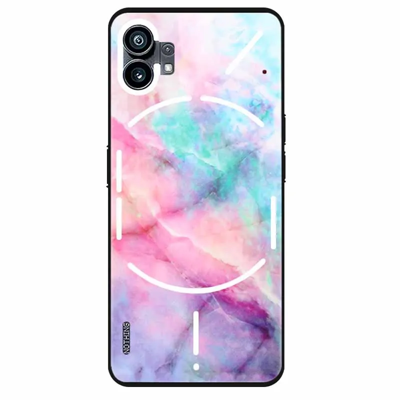 Stylish Marble Tiger Cat Black Silicone Phone Case - TPU Soft Cover