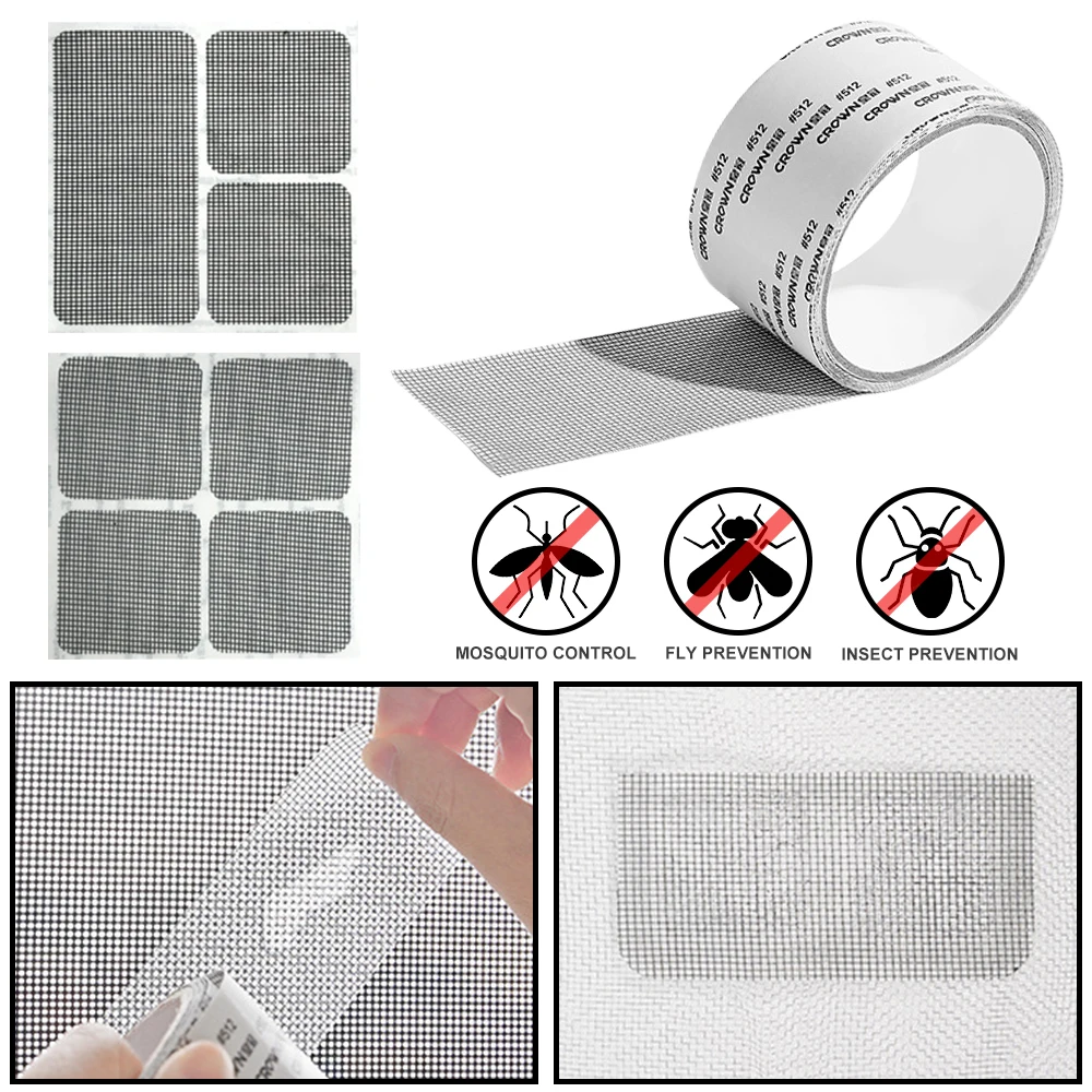 Insect Mosquito Net Repair Tape 6.5 Foot 6.5ft Mosquito Screen Repair ...