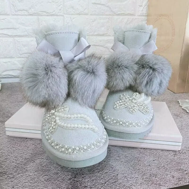 

Женские зимние теплые ботинки на шнуровке, на флисе, Размеры 35-40