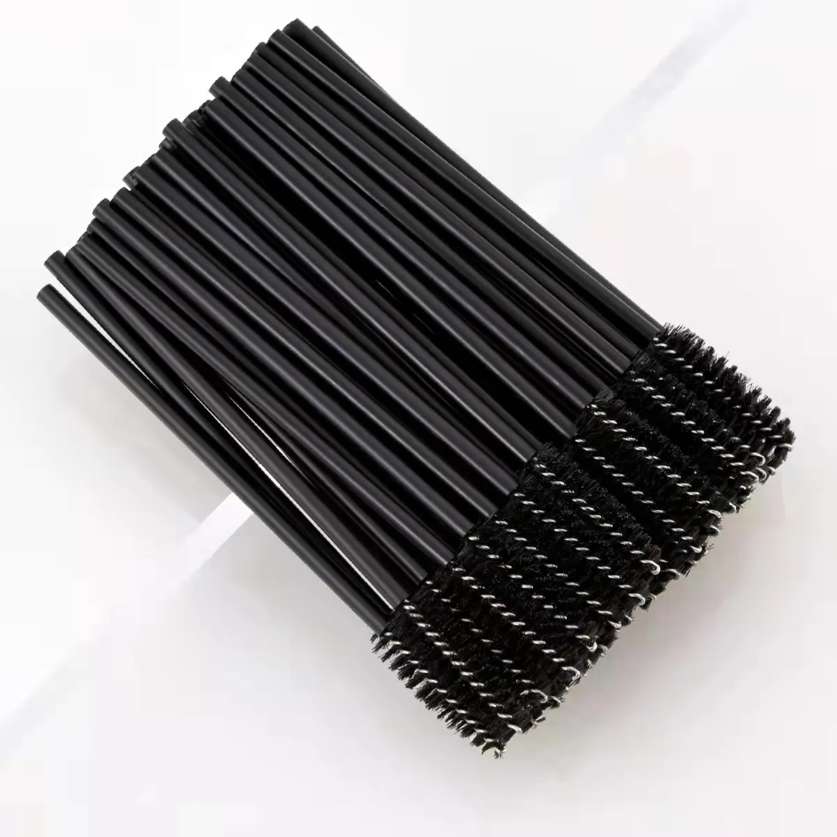 Makeup Brush 5/50Pcs Eyelash brush Extension Disposable Eye lashes Make Up Brushes Eyebrow Mascara Wand Applicator flexible can bent