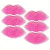 2 Pcs Glitter Sequin Gel Eye Mask and 1lips Ice Pack - Reusable Dual Temperature Eye Patches, Hot & Cold 4