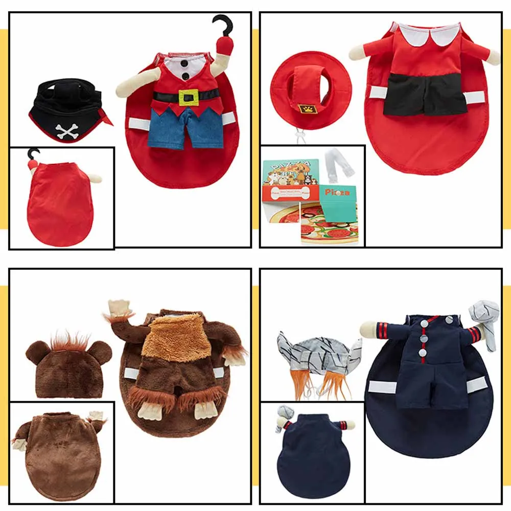 Halloween Pet Costume with Hat 3