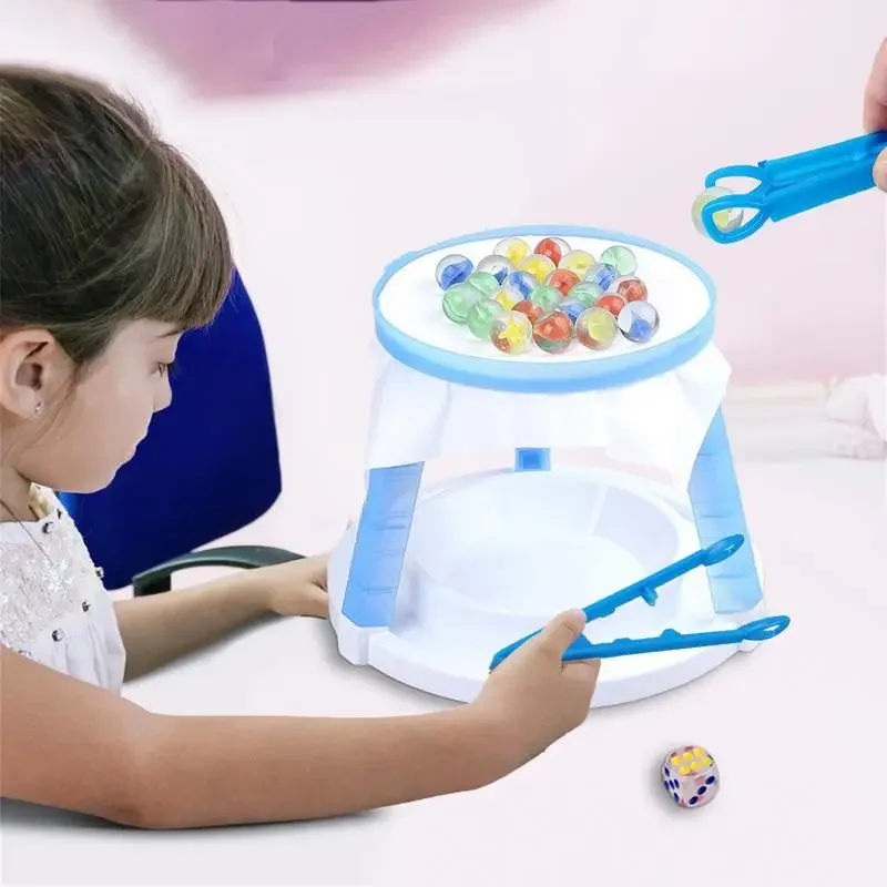 Thin ice game, second-generation ice breaking penguin game, brainpower hand eye parent-child competition, bead thin ice game 4
