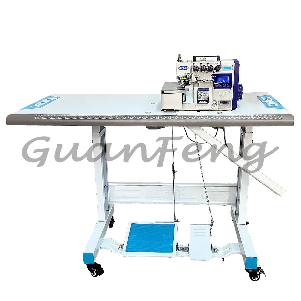 Popular Britex Br-GT880E high Speed direct drive 3 4 5 Thread Industrial Overlock Sewing Machine sewing