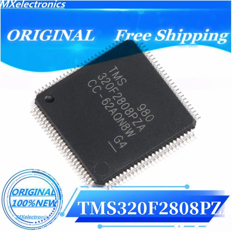 

5PCS~20PCS/LOT 100% NEW TMS320F2808PZA 320F2808PZA LQFP100 Digital Signal Processor