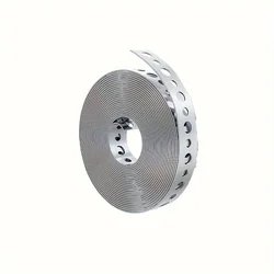 Galvanized Steel Multi - Slot Metal Tape for Pipe Support & Sheet Metal Work (1Roll)