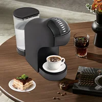 Machine à café à capsules électrique 1400W, cafetière à portion individuelle, compatible avec plusieurs capsules, machine à expresso 15 bars avec réservoir d'eau amovible, machine à café compacte pour la maison, le bureau, le dortoir et les petites cuisines 4