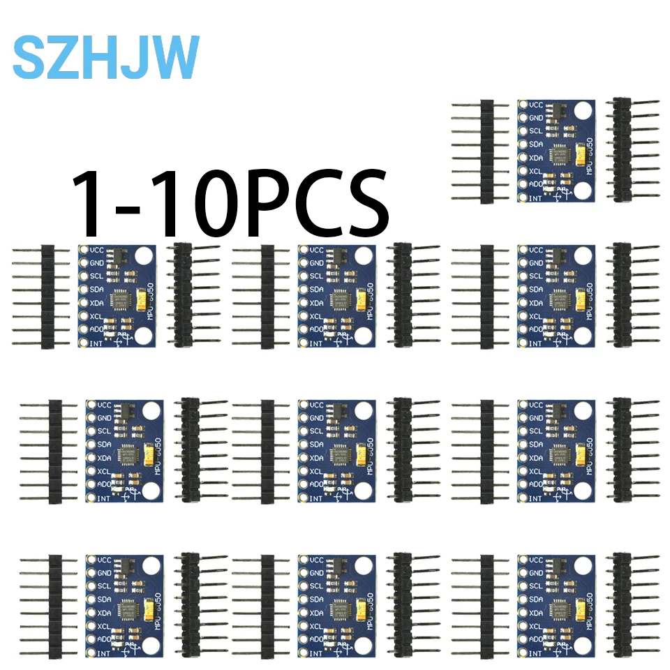 6DOF IMU Module with 3-Axis Accelerometer & Gyroscope (1-10 Pieces)