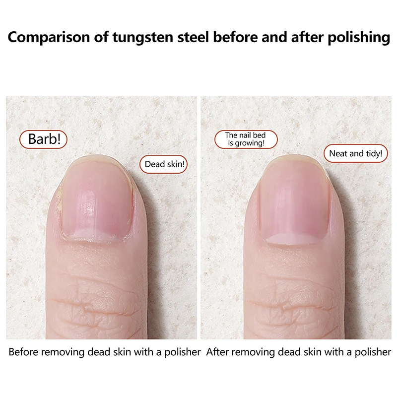 Nail Drill Bit Tungsten Steel Milling Cutter Manicure Electric Nail Files Grinding Bits Mills Cutter Burr Accessories