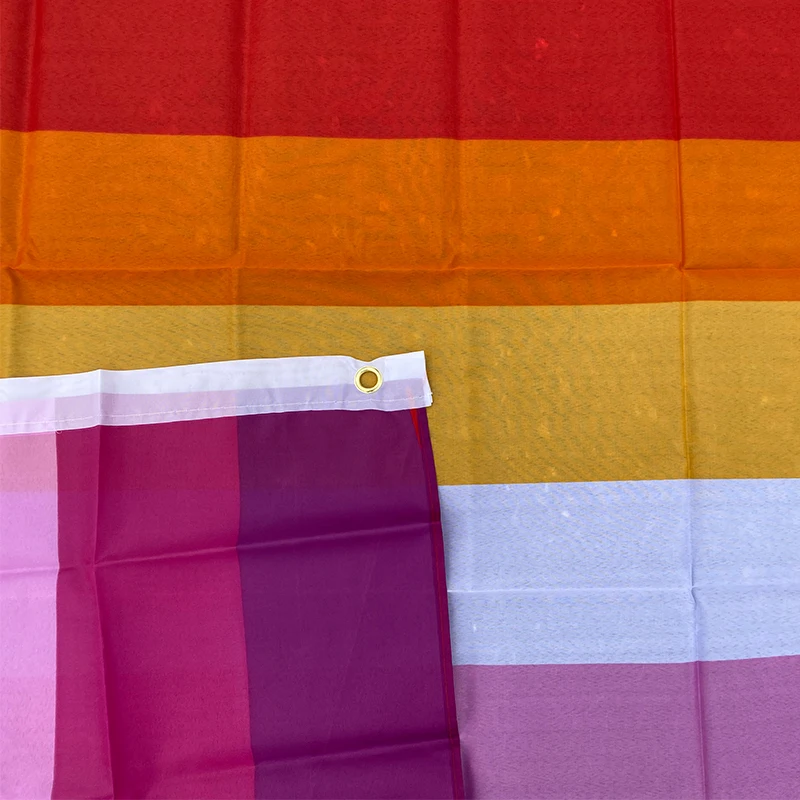 Aerlxemrbrae  Rainbow Flag 150X90CM  Gay Flag  Rainbow Things Sunset Lesbian Pride Flags — view 5