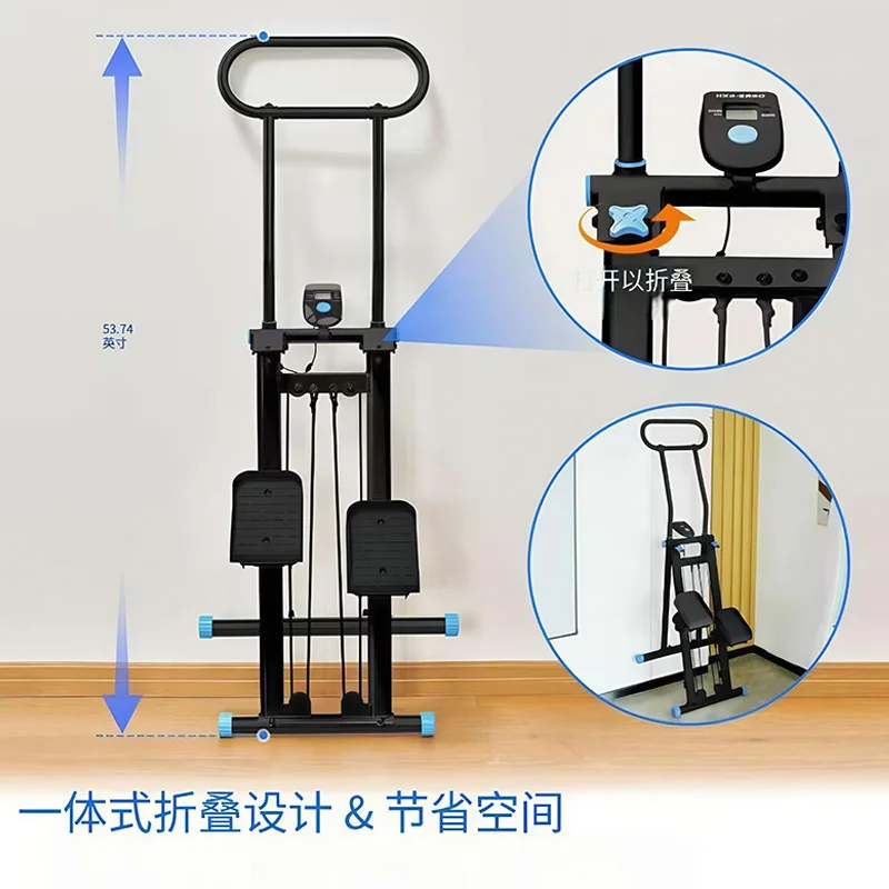 Máquina de escalada funcional, exercício doméstico, perda de peso, equipamento de fitness aeróbico, escalada estacionária, Steppers 2