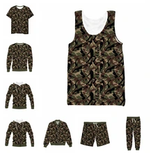 

vitinea New 3D Full Print Football camouflage T-shirt/Sweatshirt/Zip Hoodies/Thin Jacket/Pants Four Seasons Casual