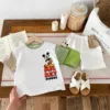 Mickey Mouse Cartoon T-shirt Outfits Summer Boys Clothes Tracksuit Popular Design Children's Wear Set Short Sleeve Tees + Shorts 3