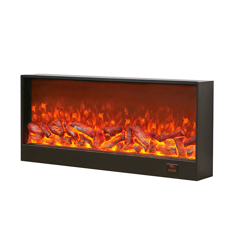 

10 Luxury Decoration Panoramic Hd Electric Media Wall Fire Vertical Electric Fire Place No Heater Wall Led Light Flame Effect