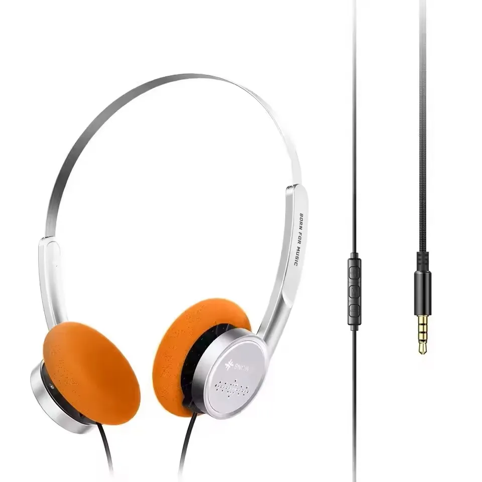 FiiO Premium Semi-Open HiFi Wired Headphones with 40mm Dynamic Driver and Built-In Microphone