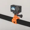 Elastic Small Q Handlebar Mount Flexible Silicone Band Versatile Wrap For Insta360 ace pro for DJI Action 4 5 Camera Accessory 3