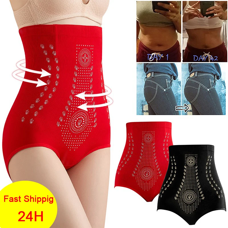 

Women High Waist Body Shaper Slimming Butt Lifter Shapewear Solid Color Breathable Underwear Tummy Control Panties Hip Pads Hot