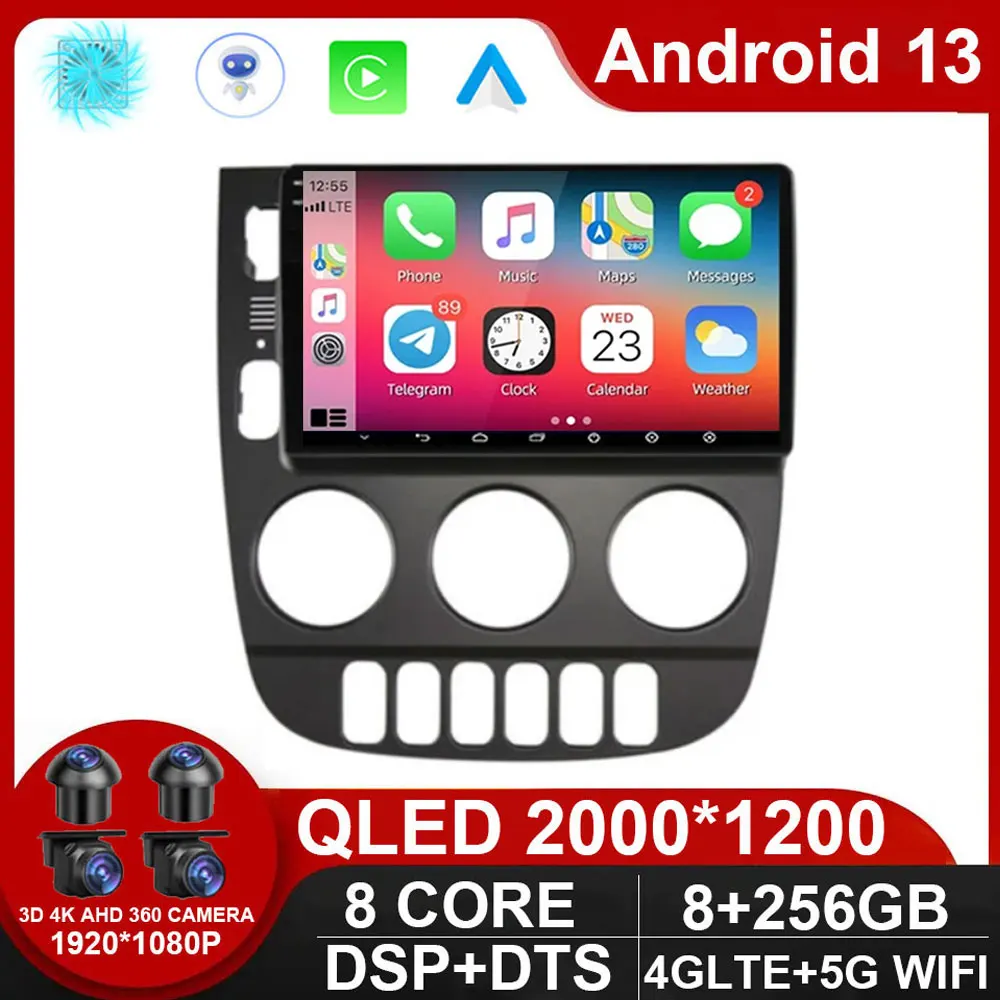 

2 din Android 13 Auto Carplay Car Radio Multimedia Video Player gps Navigation For Honda Hr-V Hrv Xrv Vezel 2013 - 2019